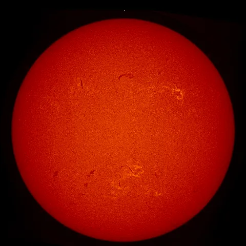 Image of Sun's chromosphere