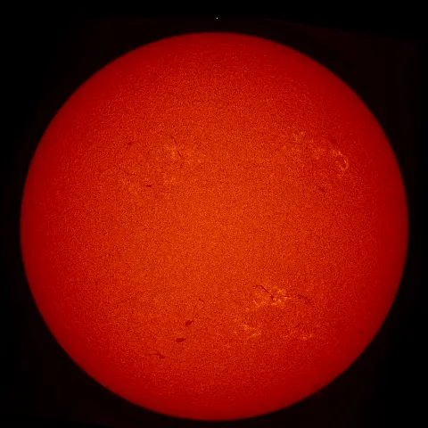 Image of Sun's chromosphere