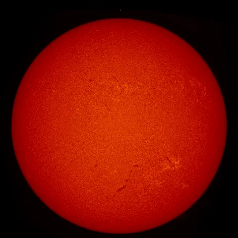 Image of Sun's chromosphere