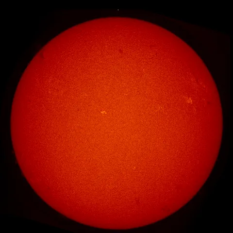 Image of Sun's chromosphere