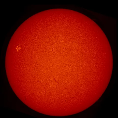 Image of Sun's chromosphere