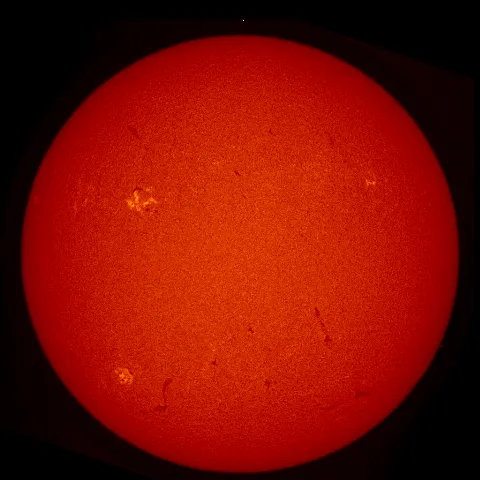 Image of Sun's chromosphere