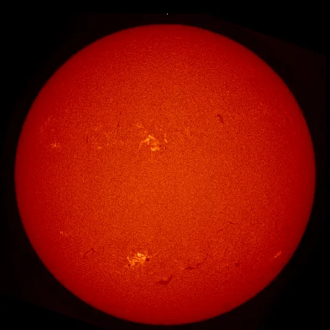 Image of Sun's chromosphere