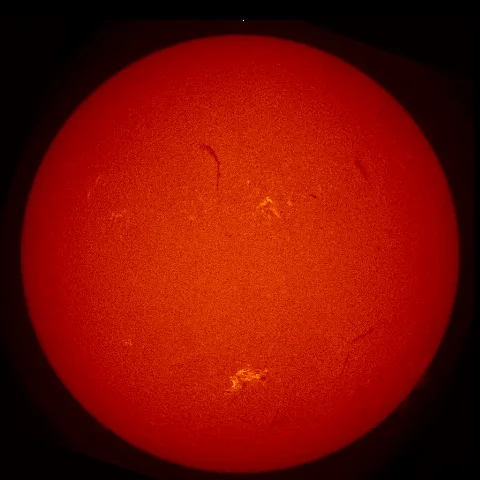 Image of Sun's chromosphere