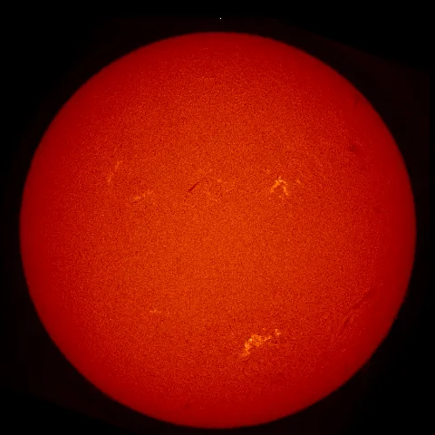 Image of Sun's chromosphere