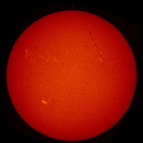 Image of Sun's chromosphere