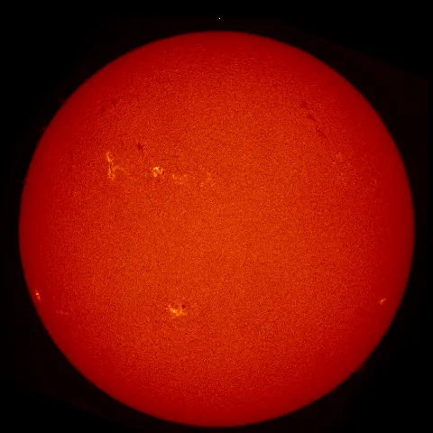 Image of Sun's chromosphere