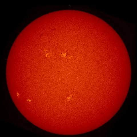 Image of Sun's chromosphere