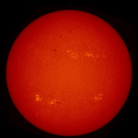 Image of Sun's chromosphere