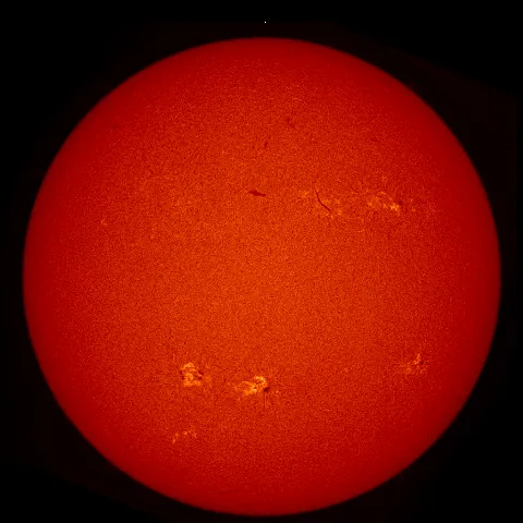 Image of Sun's chromosphere