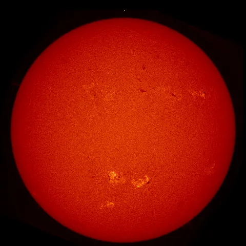 Image of Sun's chromosphere