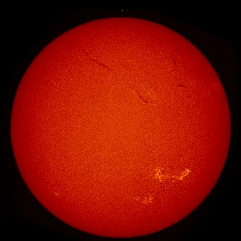 Image of Sun's chromosphere