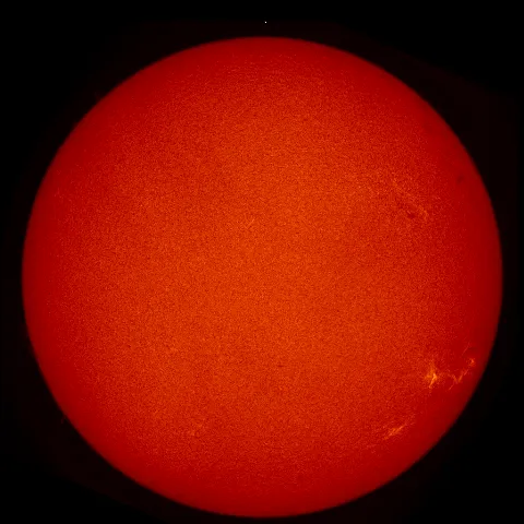 Image of Sun's chromosphere