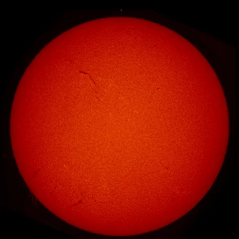 Image of Sun's chromosphere