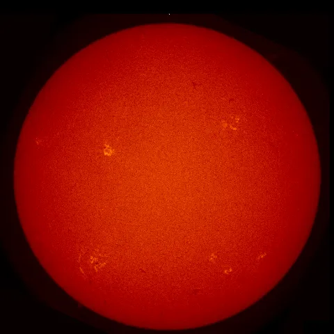 Image of Sun's chromosphere