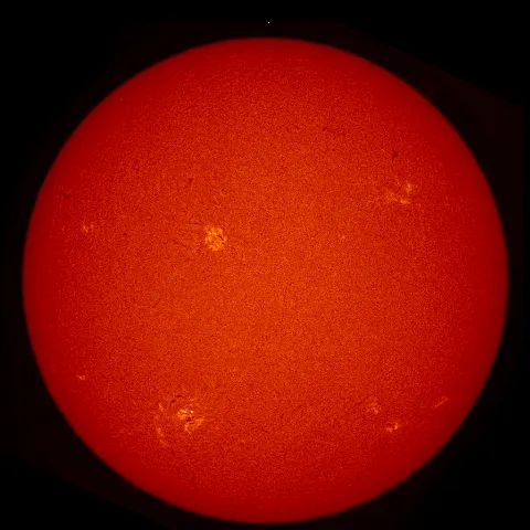 Image of Sun's chromosphere