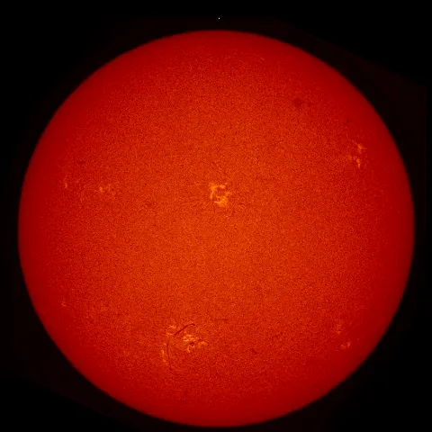 Image of Sun's chromosphere