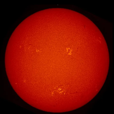 Image of Sun's chromosphere