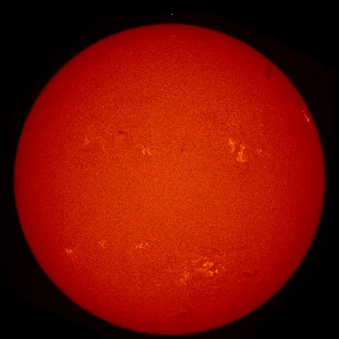 Image of Sun's chromosphere