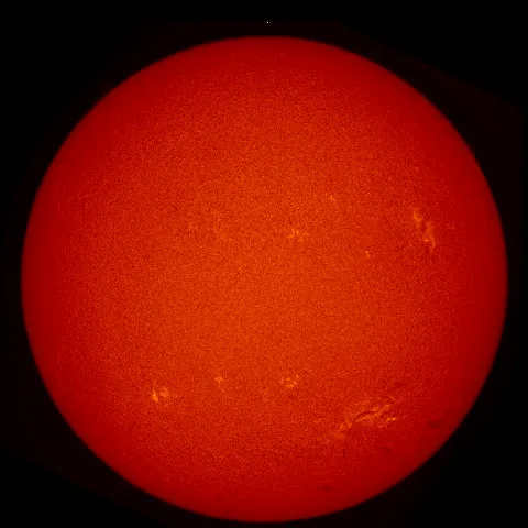 Image of Sun's chromosphere