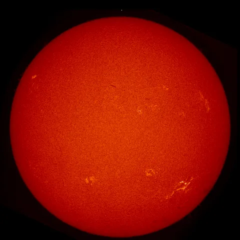 Image of Sun's chromosphere