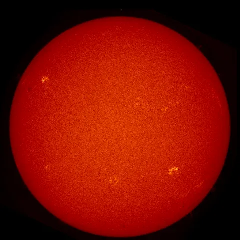 Image of Sun's chromosphere