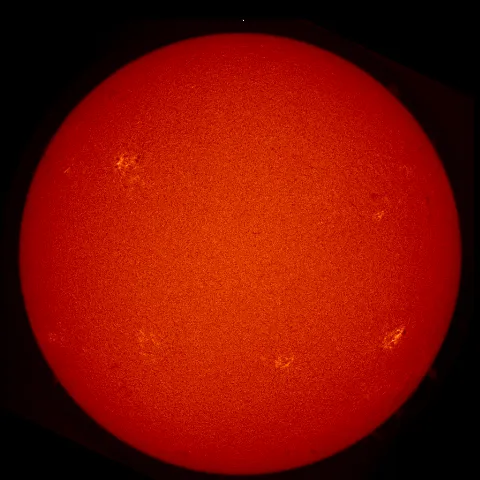 Image of Sun's chromosphere