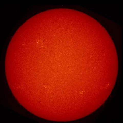 Image of Sun's chromosphere