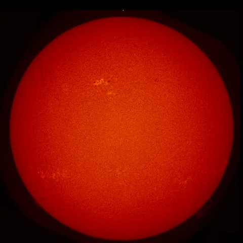 Image of Sun's chromosphere