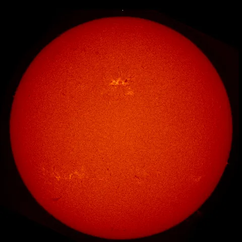 Image of Sun's chromosphere