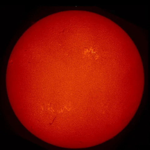 Image of Sun's chromosphere