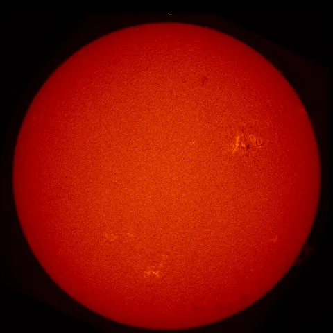 Image of Sun's chromosphere