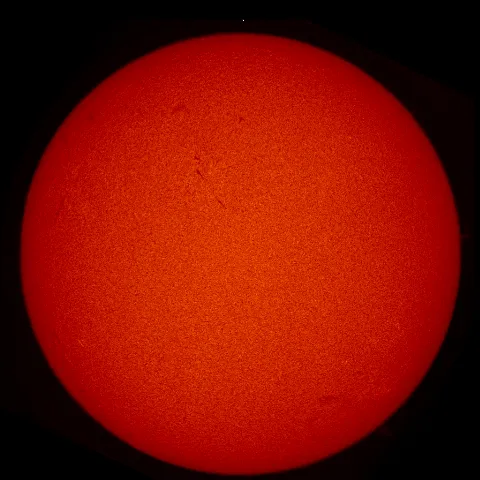 Image of Sun's chromosphere