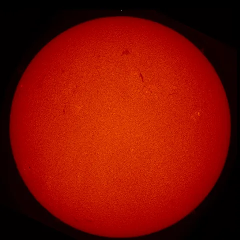 Image of Sun's chromosphere