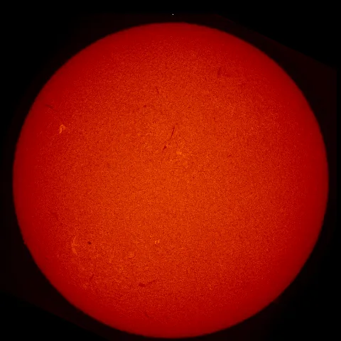 Image of Sun's chromosphere