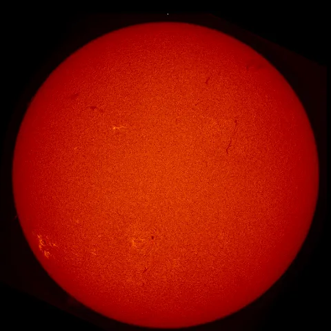 Image of Sun's chromosphere