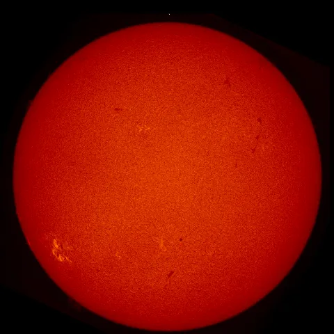 Image of Sun's chromosphere