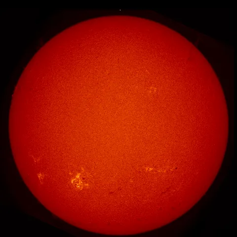 Image of Sun's chromosphere