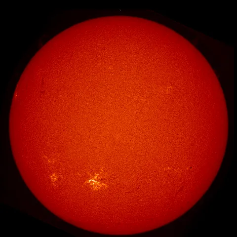 Image of Sun's chromosphere