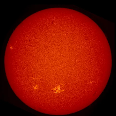 Image of Sun's chromosphere