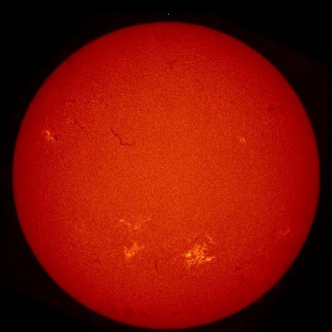 Image of Sun's chromosphere