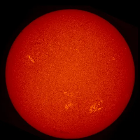 Image of Sun's chromosphere