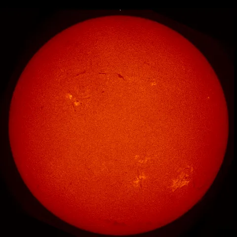 Image of Sun's chromosphere