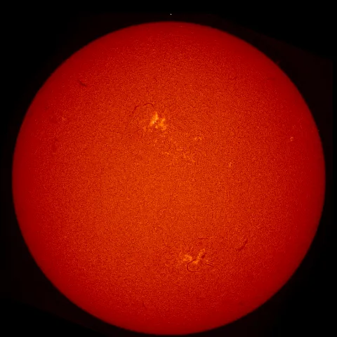 Image of Sun's chromosphere