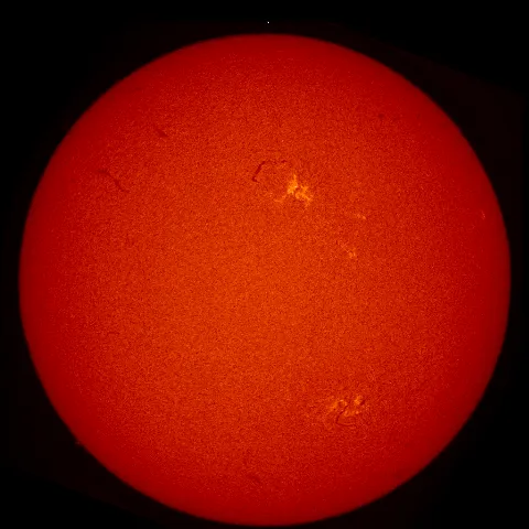 Image of Sun's chromosphere