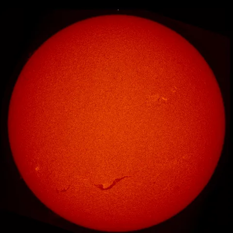 Image of Sun's chromosphere