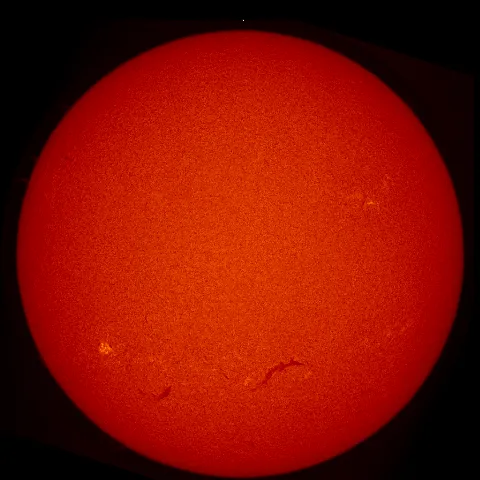 Image of Sun's chromosphere