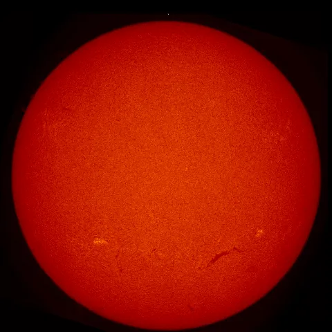 Image of Sun's chromosphere