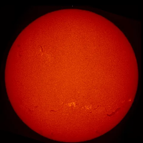 Image of Sun's chromosphere