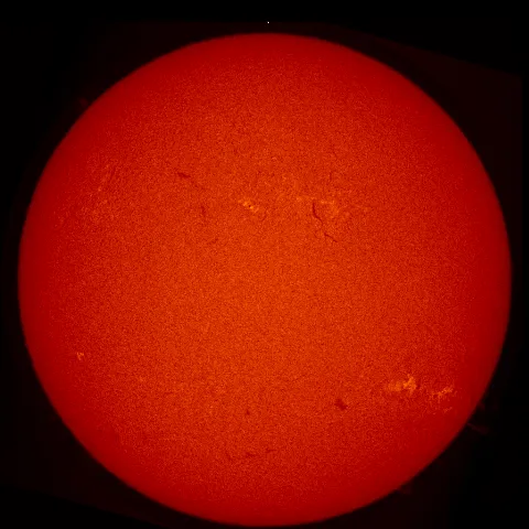 Image of Sun's chromosphere